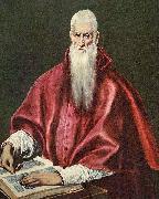 El Greco Hl. Hieronymus als Kardinal oil painting artist